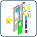 01 - Porte, ct extrieur