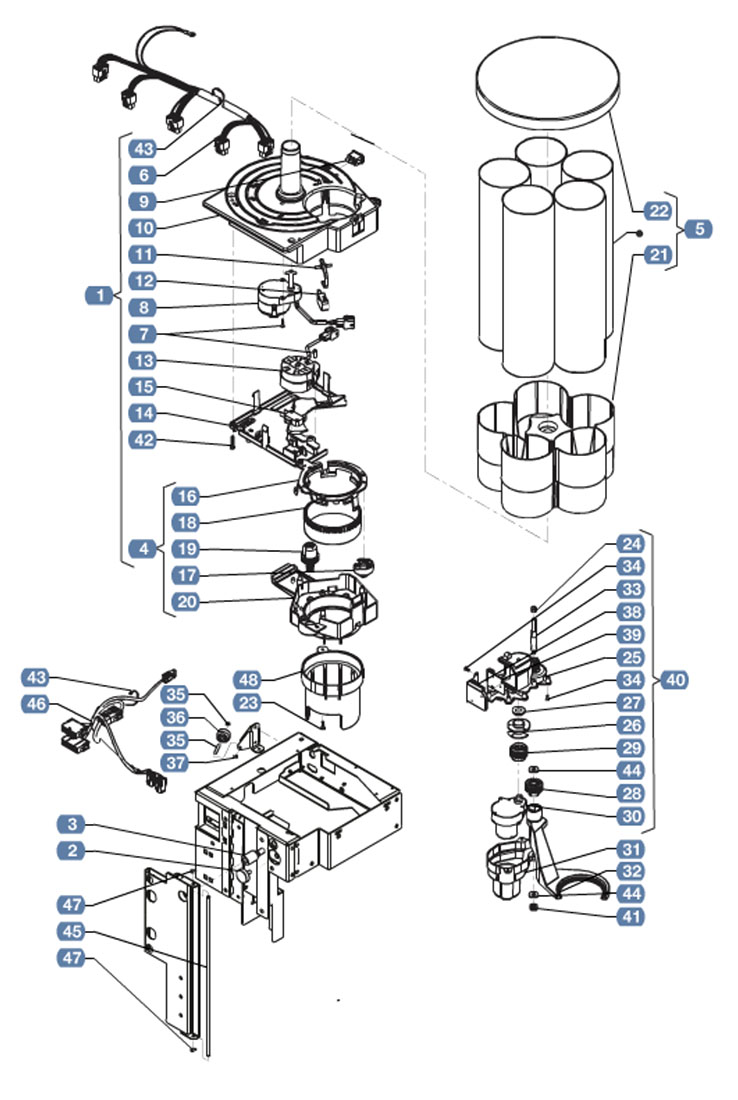 06 - Tourelle gobelets