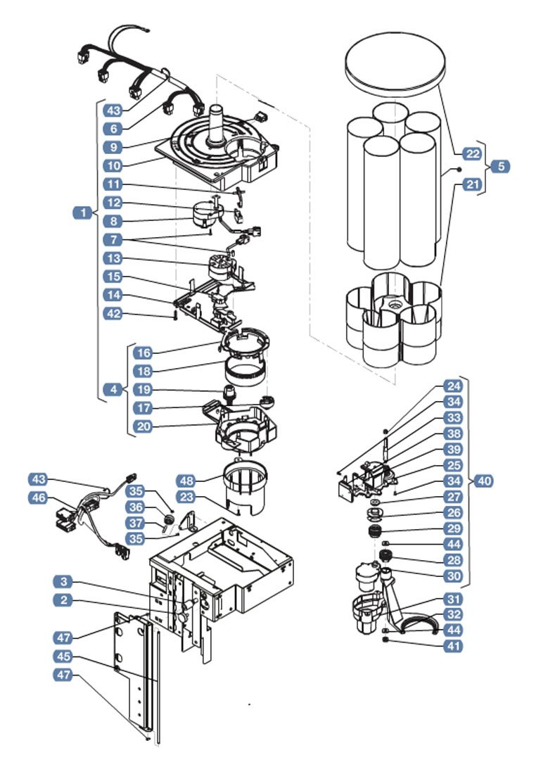 06 - Tourelle gobelets